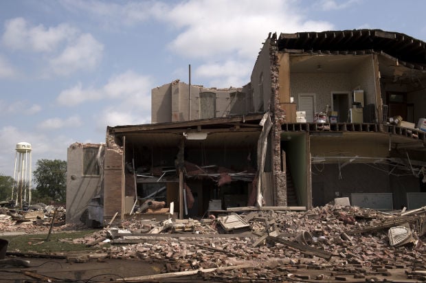 Pilger tornado damage